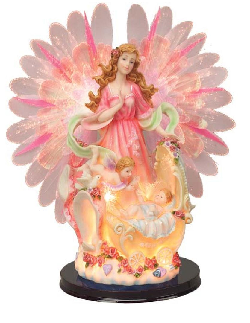 EST33113 Fiber Optic Angel Moving Wings Photo by AngelsGlory